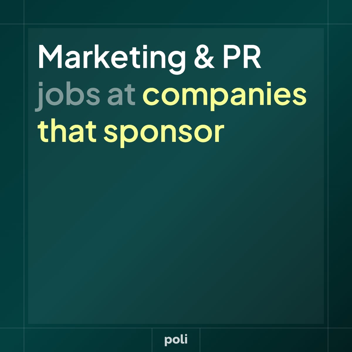 Marketing & PR Jobs at UK Visa-sponsoring Companies