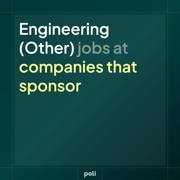 Engineering (Other) Jobs at UK Visa-sponsoring Companies