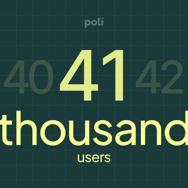 Poli crosses 41,000 users